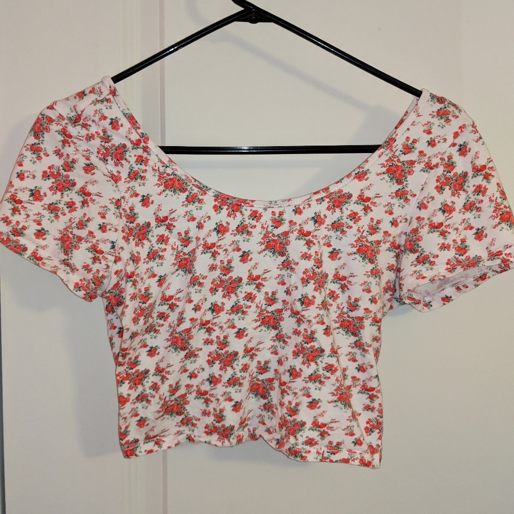 Floral Crop Top